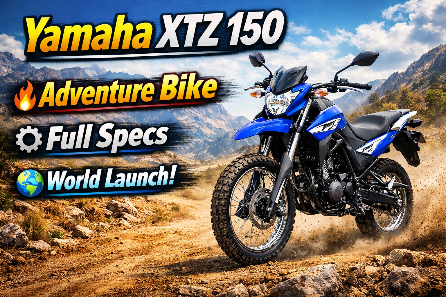 Yamaha XTZ 150 Adventure Bike Review
