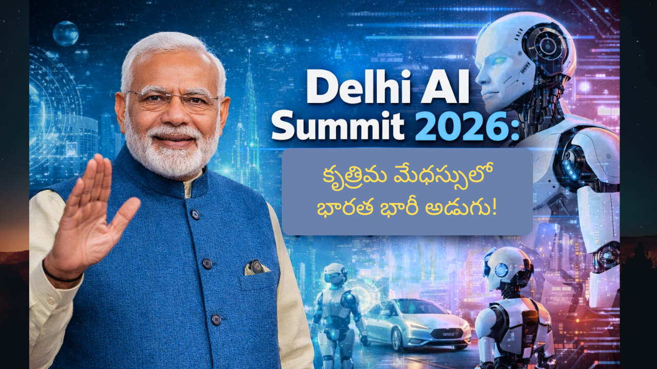 Delhi AI Summit 2026: కృత్రిమ మేధస్సులో భారత భారీ అడుగు!