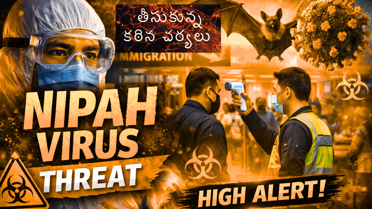 Nipah Virus Threat పెరుగుతోందా? మయన్మార్ యాంగాన్ Airport తీసుకున్న కఠిన చర్యలు