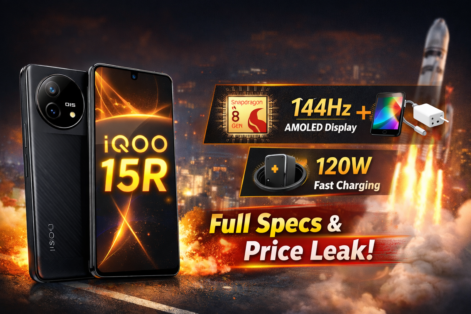 iQOO 15R Launch Soon: గేమింగ్‌కు కొత్త కింగ్? ధర & స్పెసిఫికేషన్స్ లీక్!